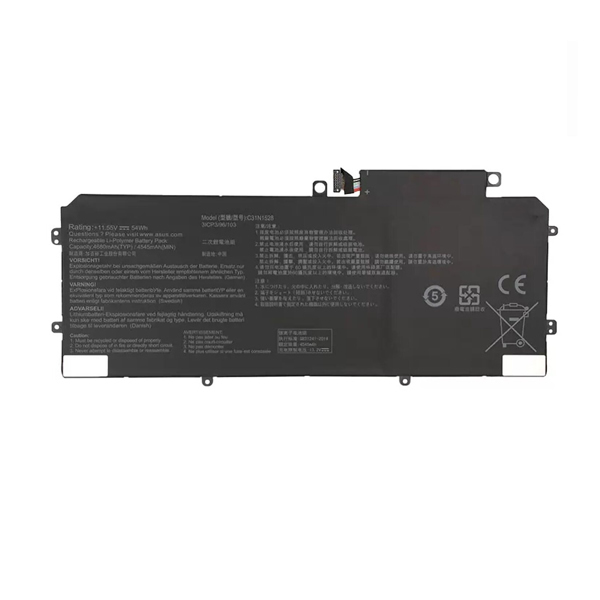 11.55V Replacement Battery for Asus 0B200-00730200 3ICP3/96/103 ZenBook Flip UX360UA Series 54Wh - Click Image to Close