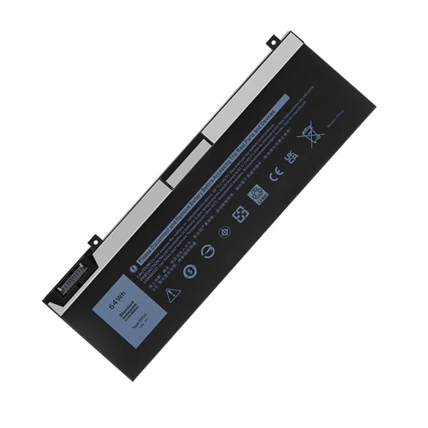 (image for) Replacement Battery for Dell Precision 7730 7740 7530 7540 P34E P74F 5TF10 05TF10 RY3F9 0RY3F9 7M0T6 GHXKY 7.6V 64Wh