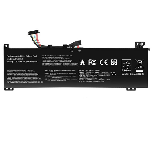 (image for) 11.52V L20C3PC2 L20C4PC0 L20M3PC2 Battery for Lenovo ideapad Gaming 3-15lHU6 82K2 82MJ Replacement