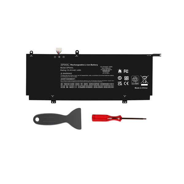 Replacement Battery for HP SP04XL HSTNN-OB1B HSTNN-IB8R Spectre x360 Convertible 13T-AP000 15.4V