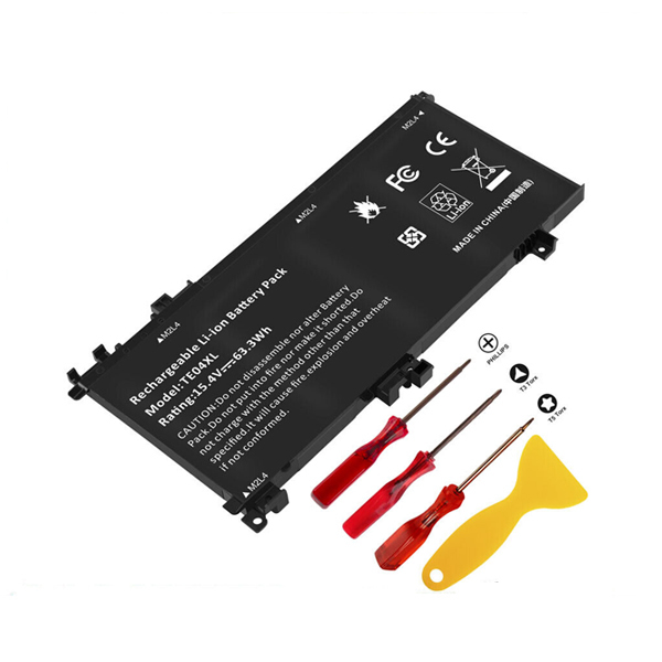 Replacement Battery for HP TE04XL 905175-271 905175-2C1 Omen 15-AX200 Series 15.4V 63.3Wh - Click Image to Close