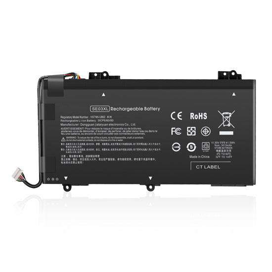 11.55V 41.5Wh Replacement Laptop Battery for HP SE03XL SE03041XL HSTNN-LB7G HSTNN-UB6Z