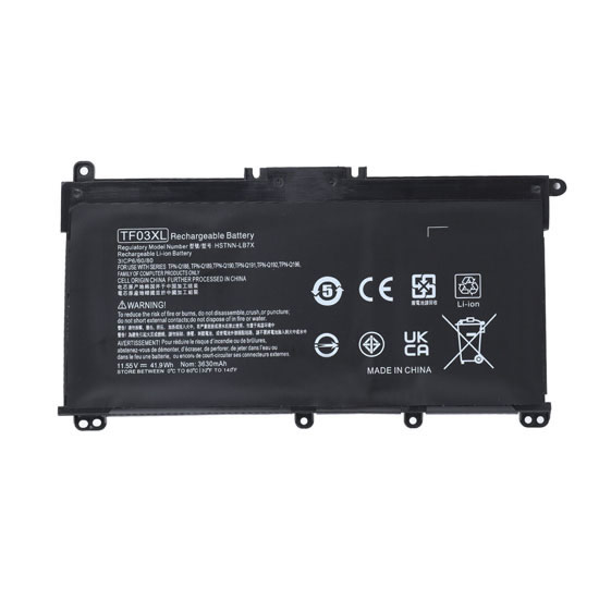 11.55V 41.9Wh Replacement Battery for HP HSTNN-LB7X HSTNN-UB7J TPN-Q188 TPN-Q189
