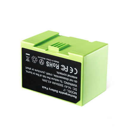 14.4V 3000mAh Replacement Battery for iRobot Roomba i7 7150 7550 i7158 i7550 i755020 i7558