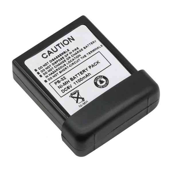 (image for) Replacement PB-32 PB-32H Battery For Kenwood TH-22 TH-22A TH-22AT Two-Way Radio 6V 1100mAh