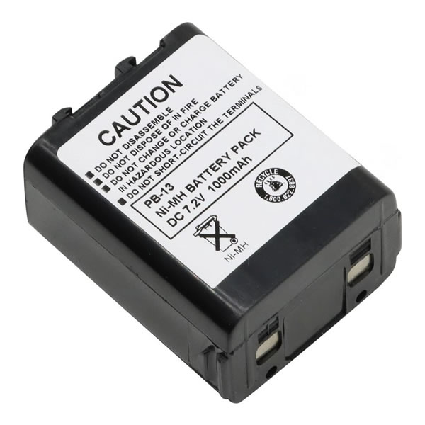 (image for) Replacement PB-13 PB-13H Battery for Kenwood TH-28 TH-27A TH-47A TH-48 TH-78A Two-Way Radio 7.2V 1000mAh