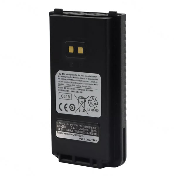 (image for) 7.4V SBR-25LI SBR-26LI Battery for Yaesu FTA-250LM FT-25R FT-65R FTA-250 Handheld Radios Replacement