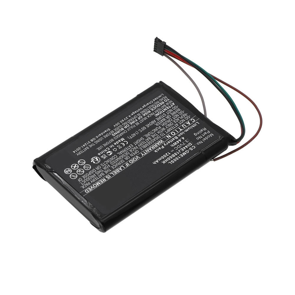 (image for) Replacement 3.70V 1200mAh Battery for Garmin DI44EJ18B60HK Edge 1000 010-01161-00