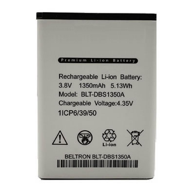 Replacement DBS 1350A Battery for Doro SmartEasy 7050 Flip 7060 7070 7441 DFC-0180 1ICP6/39/50