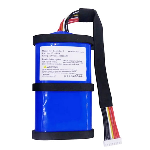 (image for) Replacement ID109GA ICA068GA Battery for JBL Boombox 3 Bluetooth Speaker JBLBOOMBOX3BLKAM JBLBOOMBOX3SQUADAM 10400mAh