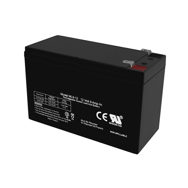 12V 9Ah Replacement SLA Battery for NPW36-12 NP7-12 Amstron AP-1290F2 Elk 1280 1290