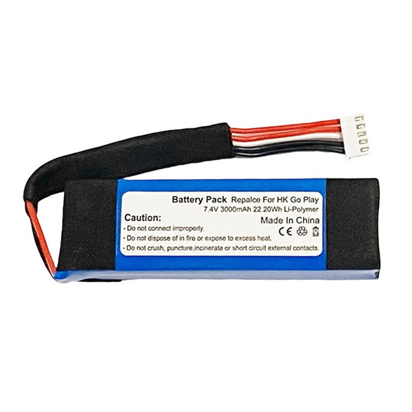 (image for) Replacement GSP102910201 CP-HK06 Battery for Harman Kardon Go Play Mini Bluetooth Speaker 7.4V 3000mAh