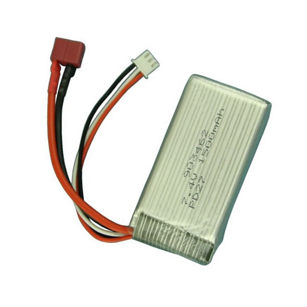 (image for) Replacement 903462 T Plug Battery for WLtoys V913 L959 L969 L979 L202 RC Car 7.4V 1500mAh