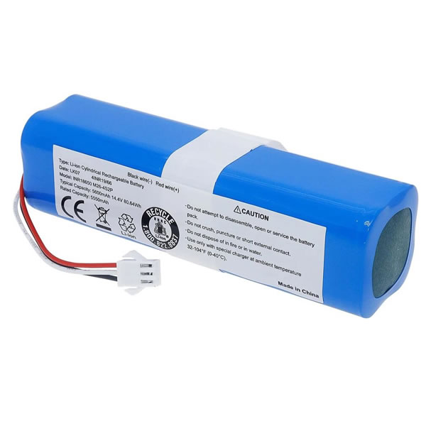 (image for) Replacement Battery for Coredy L900 L900W L900X Xiaomi Roidmi Eva Eve Plus Robot Vacuum Cleaner 14.4V 5200mAh