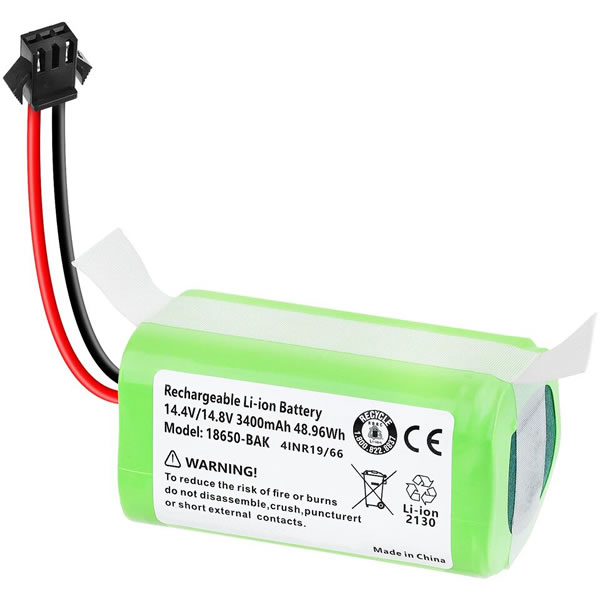 (image for) Replacement Vacuum Battery for Goovi F007C D380 D382 iMartine C800 IKOHS Netbot S14 S15 Ionvac SmartClean 2000 Onson J10C