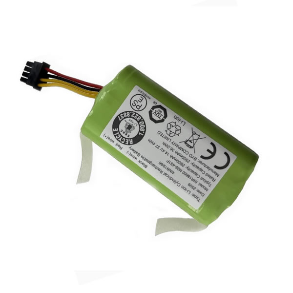 (image for) Replacement Battery for iHome AutoVac Nova iHRV6-BLK AIRROBO P10 Robot Mop Vacuum Cleaner 2600mAh