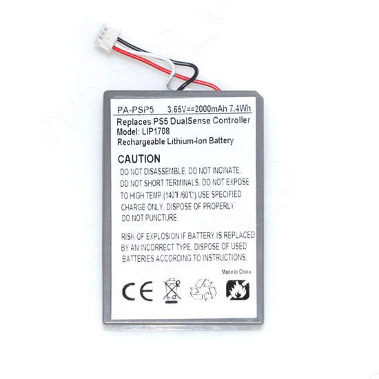 Replacement Battery For Sony PS5 LIP1708 P5-B01 PlayStation 5 CFI-1015B Controller