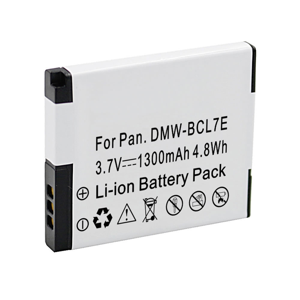 (image for) 1300mAh Replacement DMW-BCL7 DMW-BCL7E Battery for Panasonic Lumix DMC-F5 FH10 FS50 SZ3 SZ8 SZ9 SZ10