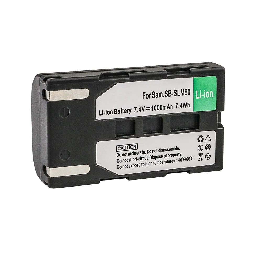 (image for) Replacement battery for Samsung SB-LSM80 SBLSM80 HMX-S16XSH VM-DC160 VM-DC560 VM-DC560K