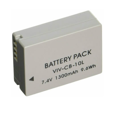 7.40V 1300mAh Replacement battery for Canon NB-10L PowerShot G1 G3 X G15 G16 SX40 HS