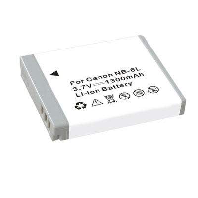 3.70V 1300mah Replacement battery for Canon NB-6L IXUS 105 IXUS 210 IXY 10S IXY 200F