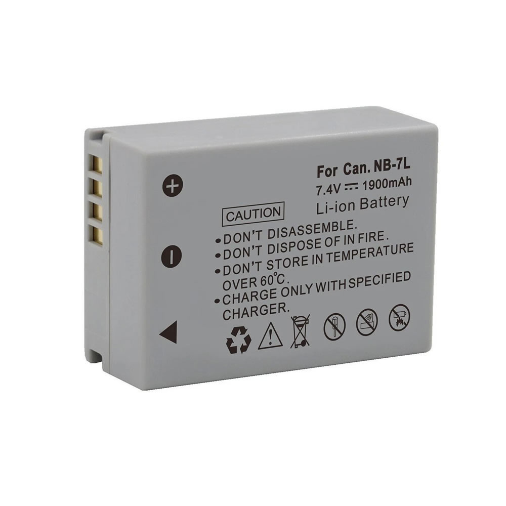 (image for) 7.40V 1500mAh Replacement battery for Canon NB-7L PowerShot G10 G11 G12
