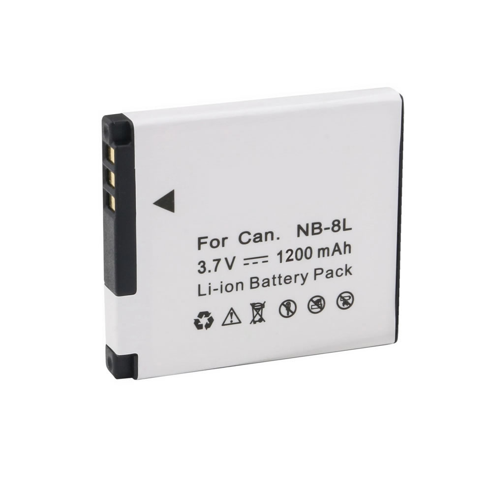 (image for) 3.7V 1200mAh Replacement battery for Canon NB-8L PowerShot A2200/A3000 IS/A3100 IS