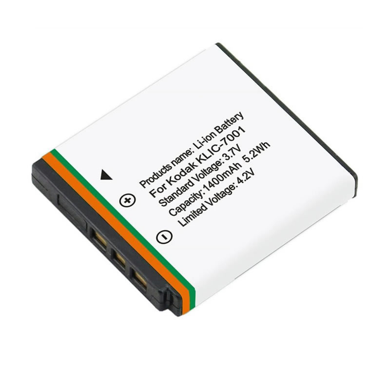 (image for) 3.7V 1000mAh Replacement Camera battery for Kodak KLIC-7001 KLIC7001 EasyShare M1063 M1073 IS M320