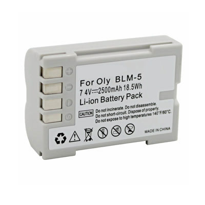 7.40V 2500mAh Replacement Camera battery for Olympus PS-BLM5 BLM-5 BLM5 E-1 Digital SLR