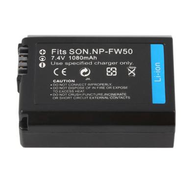 1080mAh Replacement battery for Sony NP-FW50 NPFW50 a 37 Alpha 7 DLSR A33 A55 NEX-3 NEX-5 NEX-6