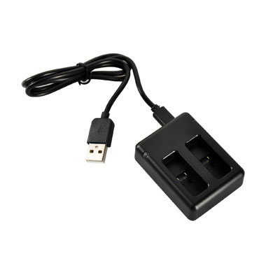 Replacement USB Dual Battery Charger for GoPro AHDBT-701 AHBBP-701 HERO 7 HERO7