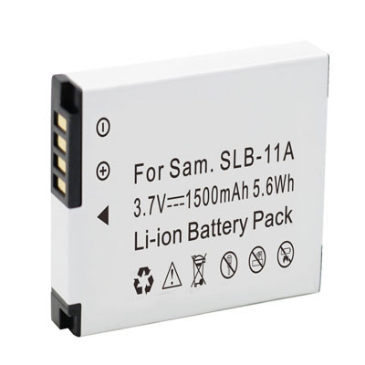 3.70V 1500mAh Replacement battery for Samsung SLB-11A 11EP CL65 CL80 EX1 HZ25W HZ30W HZ35W