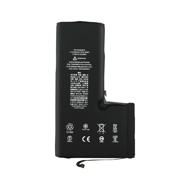Replacement battery for Apple iPhone 11 Pro Max A2161 A2218 A2220 616-00651 3.79V 3969mAh