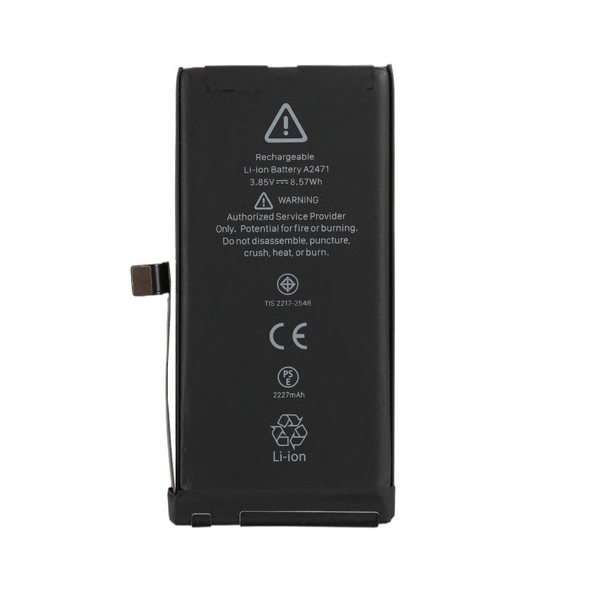 Replacement battery for Apple iPhone 12 Mini A2399 A2400 A2176 A2398 A2471 3.85V 2227mAh
