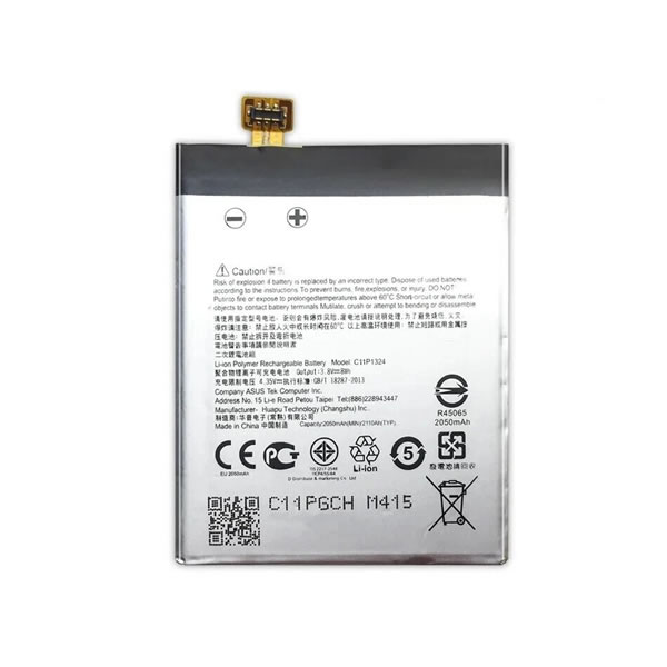 (image for) Replacement C11P1324 Battery for Asus ZenFone 5 A500CG T00J T00F A500KL 3.8V 2050mAh