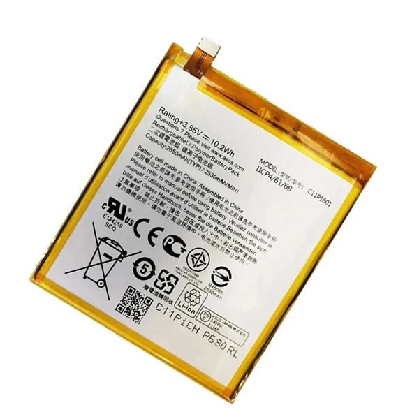 (image for) Replacement C11P1601 Battery for Asus ZenFone 3 ZE520KL Z017DA Live ZB501KL A007 3.85V 2530mAh