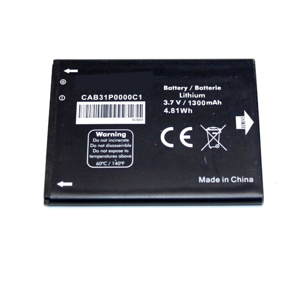 Replacement CAB31P0000C1 battery for Alcatel One Touch OT-900 908 908F 909 910 915 918 983 985