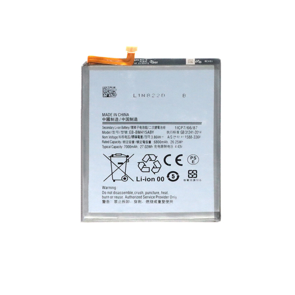 Replacement EB-BM415ABY Battery for Samsung Galaxy M62 M51 M515 M515F F62 7000mAh