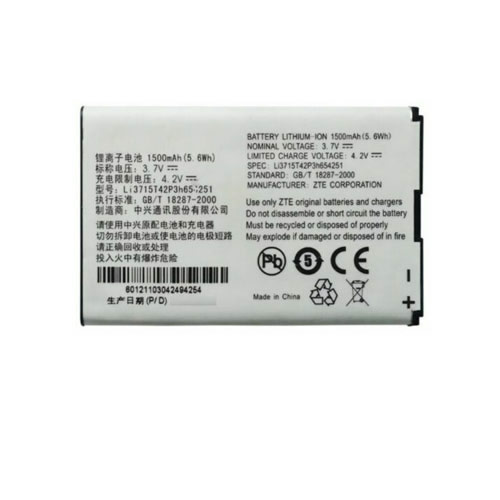 Replacement Cell Phone Battery For ZTE Li3715T42P3h654251 U215 U232 U235 U700 U722 U960 V960 D800
