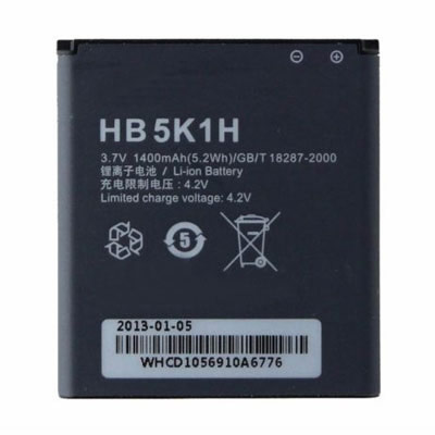 1400mAh HB5K1H Cell Phone Battery Replacement For HUAWEI Fusion 2 U8655 Ascend II M865 Y M866