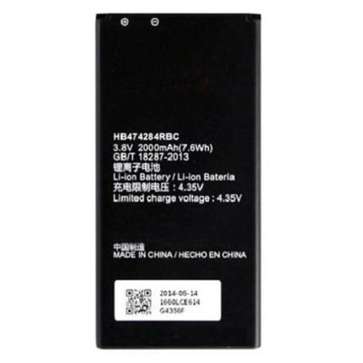 2000mAh HB474284RBC Cell Phone Battery Replacement For Huawei Ascend G521 G601 G615 G620S