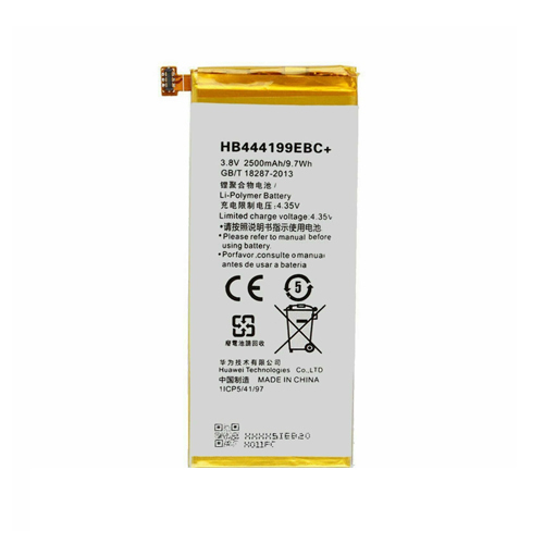 2500mAh 3.8V Replacement Battery For Huawei HB444199EBC+ Honor 4C