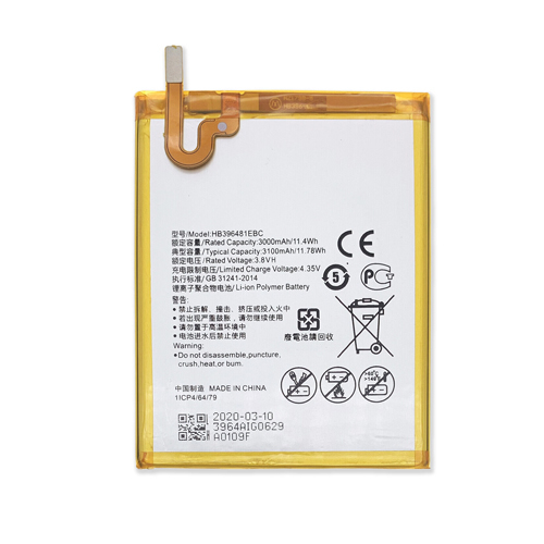 3100mAh 3.8V Replacement Battery For Huawei HB396481EBC Honor 6 5X 5A GR5 Y6II G8 G8X Maimang 4 D199