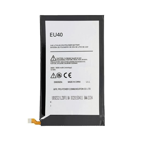 (image for) Replacement EU40 SNN5925A Battery for Motorola Droid Ultra Maxx Cell Phone 3.8V 3400mAh