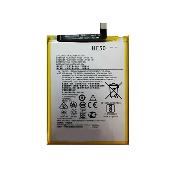(image for) Replacement HE50 SNN5989A Battery for Motorola Moto E E4 Plus XT1770 XT1774 XT1775 E5 Plus xt1924 xt1924-4 3.8V 4850mAh