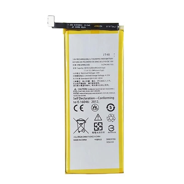 (image for) Replacement JT40 Battery for Motorola Moto G6 Plus XT1926 XT1926-6 XT1926-7 3.8V 3010mAh