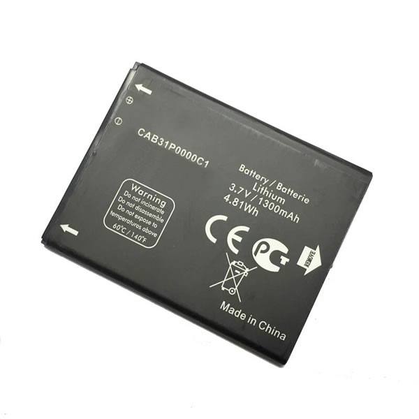 (image for) Replacement CAB31L0000C1 Battery for Alcatel Tribe A382G A383G OT-3040 OT-813A OT-808 OT-891 OT-979 OT-A890 T66 VF555