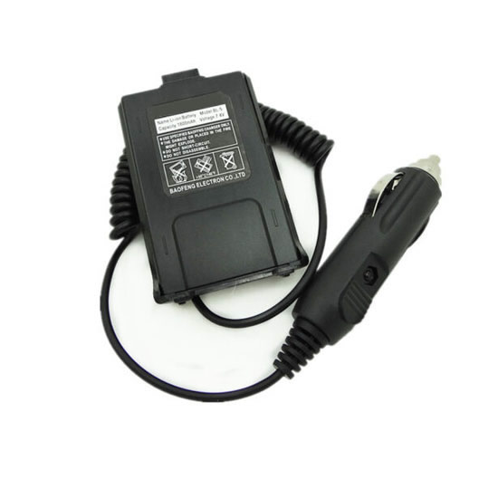 12V Car Charger Battery Eliminator Replacement for Baofeng UV-5R UV-5RA UV-5RE Dual Band Radio
