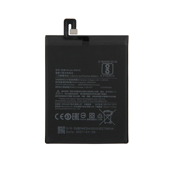 3.85V Replacement BM4E Battery For Xiaomi MI Pocophone Poco F1 M1805E10A 4000mAh