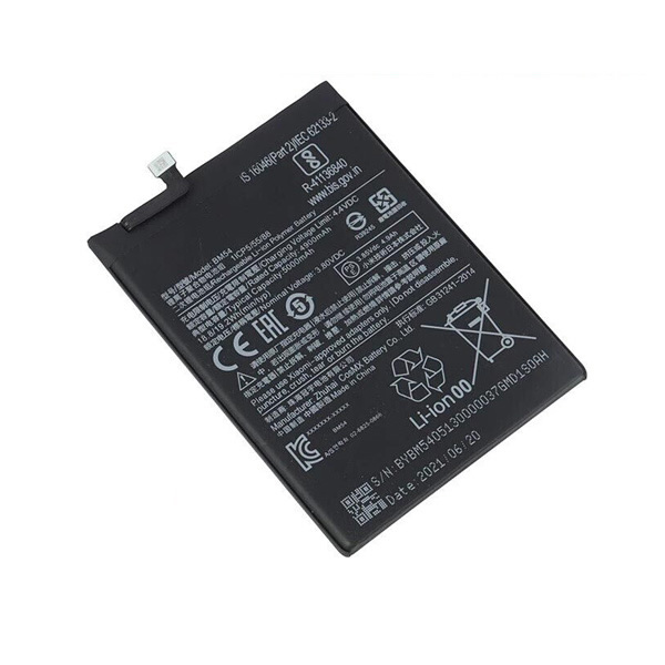 3.85V Replacement Battery For Xiaomi BM54 Note 9T MTK 800U M2007J22G J22 5000mAh